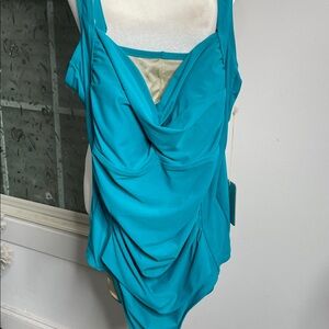 40. NWT Caribbean Joe One Piece Swimsuit